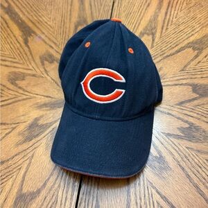 NFL Chicago Bears Navy and Orange Cap